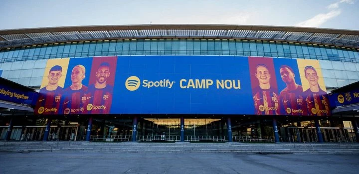 «Барселона» переименовала домашний стадион в «Spotify Камп Ноу»