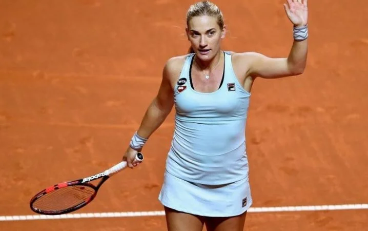 Aliaksandra Sasnovich - Timea Babos Aliaksandra Sasnovich - Timea Babos