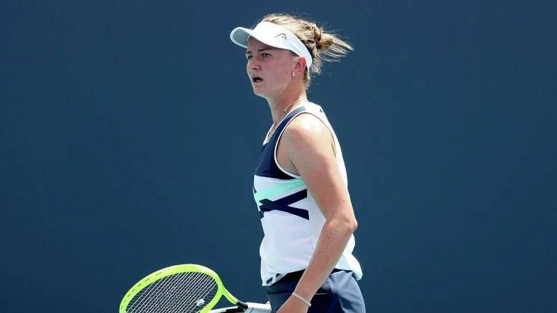 Ysaline Bonaventure - Barbora Krejcikova Ysaline Bonaventure - Barbora Krejcikova