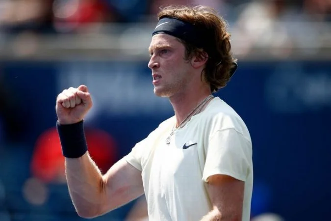 Andrey Rublev - Gael Monfils Andrey Rublev - Gael Monfils