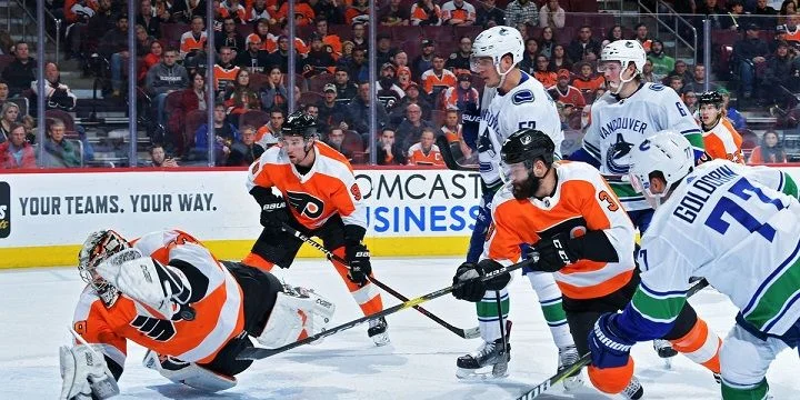 Philadelphia Flyers - Vancouver Canucks Philadelphia Flyers - Vancouver Canucks