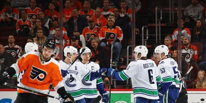 Vancouver Canucks - Philadelphia Flyers Vancouver Canucks - Philadelphia Flyers