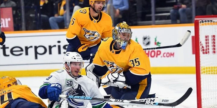 Vancouver Canucks - Nashville Predators