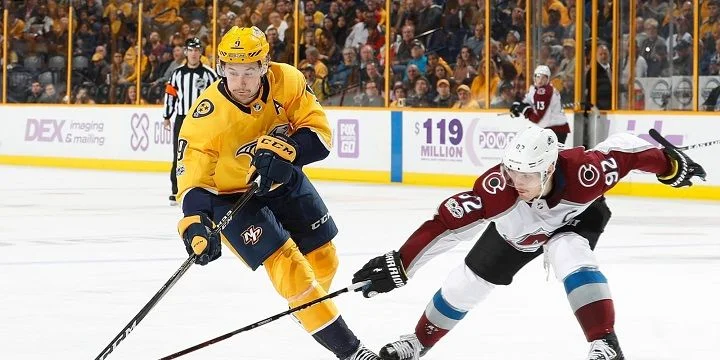 Nashville Predators - Colorado Avalanche Nashville Predators - Colorado Avalanche
