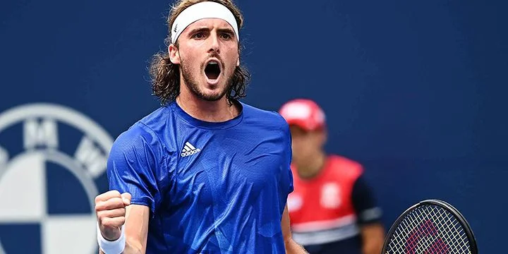 Mikael Ymer - Stefanos Tsitsipas Mikael Ymer - Stefanos Tsitsipas