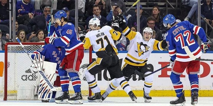 New York Rangers - Pittsburgh Penguins New York Rangers - Pittsburgh Penguins