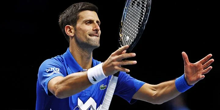 Novak Djokovic - Frances Tiafoe Novak Djokovic - Frances Tiafoe