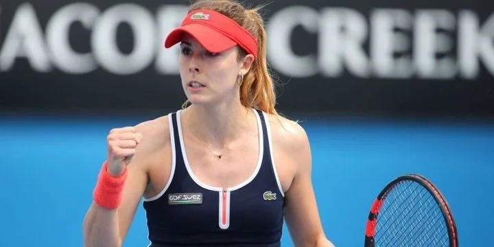 Alize Cornet - Lesley Kerkhove
