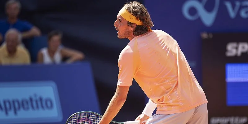 Zizou Bergs - Stefanos Tsitsipas Zizou Bergs - Stefanos Tsitsipas