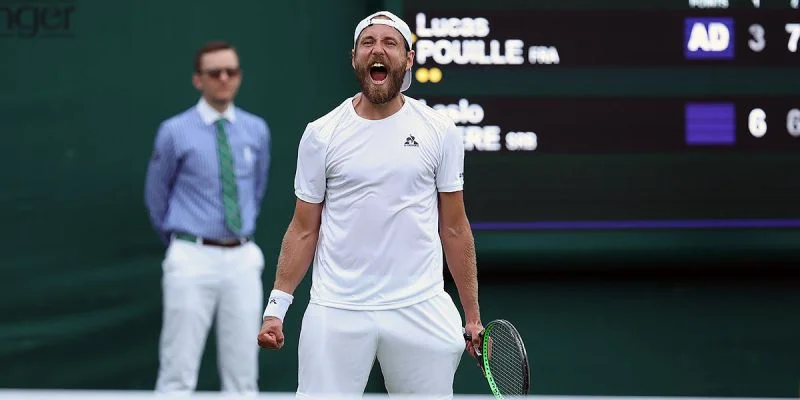 Lucas Pouille - Constant Lestienne Lucas Pouille - Constant Lestienne