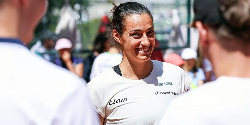 Magdalena Frech - Caroline Garcia Magdalena Frech - Caroline Garcia