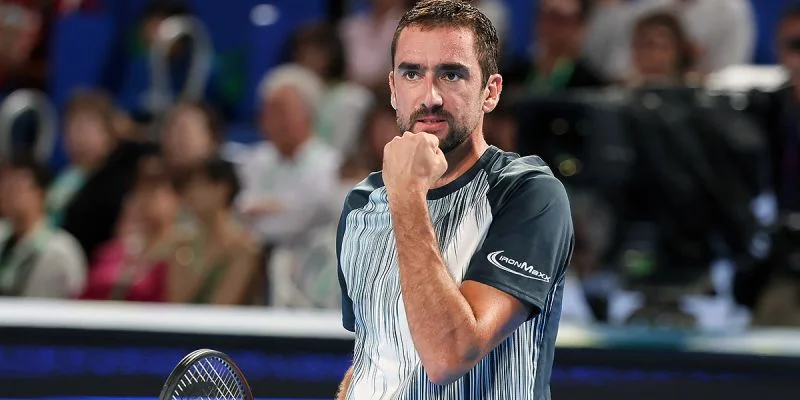 Marin Cilic - Arthur Cazaux Marin Cilic - Arthur Cazaux