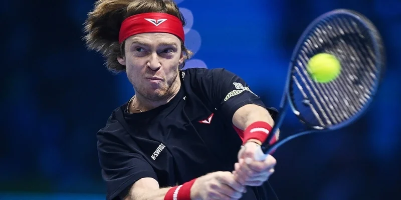 Andrey Rublev - Gael Monfils Andrey Rublev - Gael Monfils