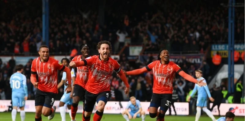 Luton Town - Stoke City Luton Town - Stoke City