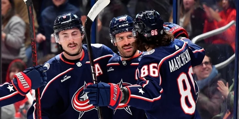 Columbus Blue Jackets - Utah Mammoth Columbus Blue Jackets - Utah Mammoth