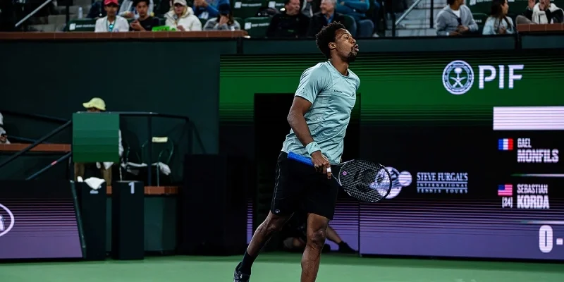 Gael Monfils - Fabian Marozsan Gael Monfils - Fabian Marozsan