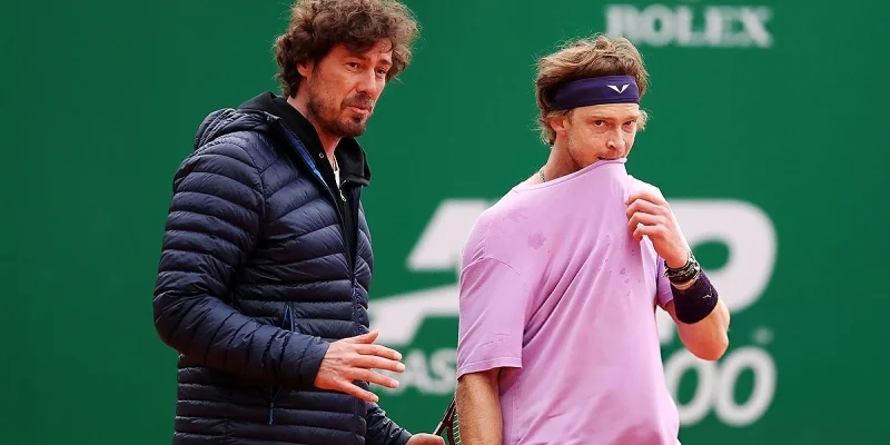 Andrey Rublev - Gael Monfils Andrey Rublev - Gael Monfils