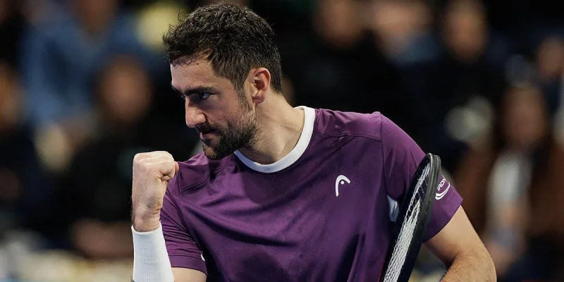 Benjamin Bonzi - Marin Cilic Benjamin Bonzi - Marin Cilic