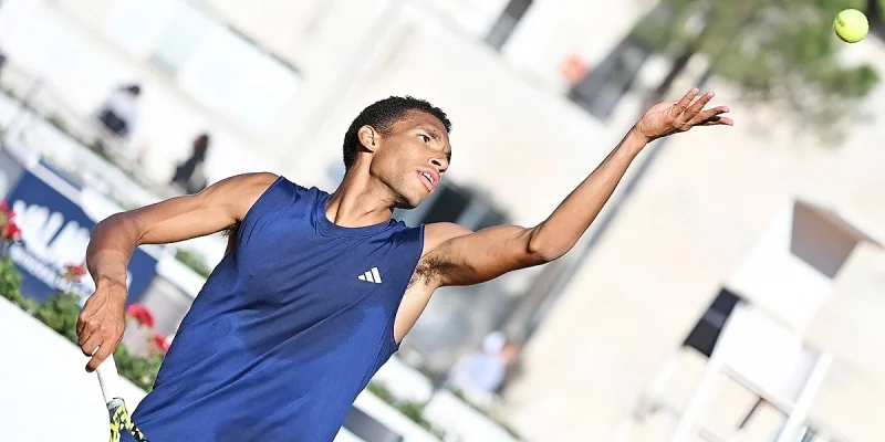 Giovanni Mpetshi Perricard - Felix Auger Aliassime Giovanni Mpetshi Perricard - Felix Auger Aliassime