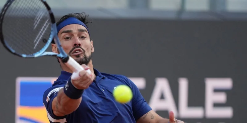 Fabio Fognini - Corentin Moutet Fabio Fognini - Corentin Moutet
