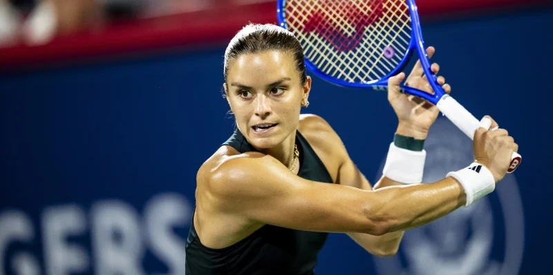 Maria Sakkari - Elsa Jacquemot