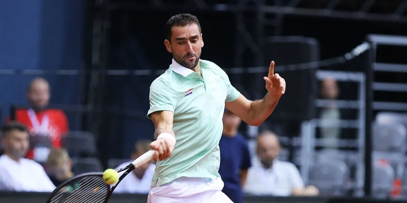 Marin Cilic - Corentin Moutet