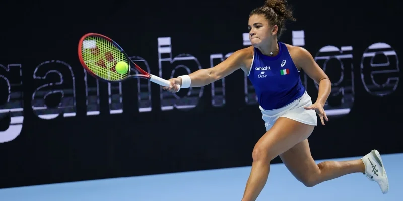 Jasmine Paolini - Marie Bouzkova Jasmine Paolini - Marie Bouzkova