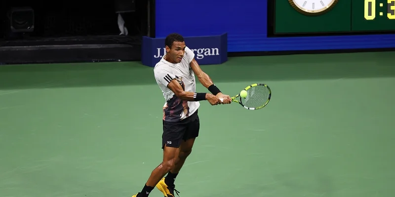 Felix Auger Aliassime - Jesper de Jong