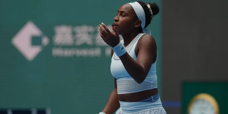 Shuai Zhang - Coco Gauff Shuai Zhang - Coco Gauff