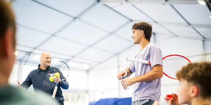 Francisco Comesana - David Goffin Francisco Comesana - David Goffin