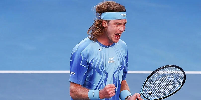 Jesper de Jong - Andrey Rublev Jesper de Jong - Andrey Rublev