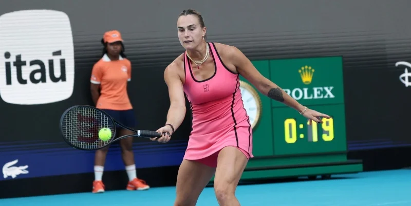 Aryna Sabalenka - Hailey Baptiste
