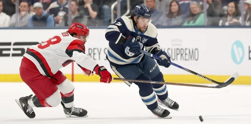 Carolina Hurricanes - Columbus Blue Jackets