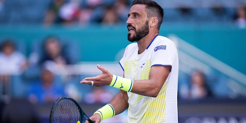 Damir Dzumhur - Botic van de Zandschulp Damir Dzumhur - Botic van de Zandschulp