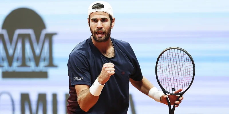 Karen Khachanov - Botic van de Zandschulp Karen Khachanov - Botic van de Zandschulp