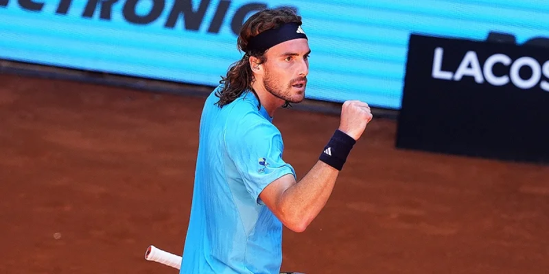 Stefanos Tsitsipas - Giovanni Mpetshi Perricard Stefanos Tsitsipas - Giovanni Mpetshi Perricard