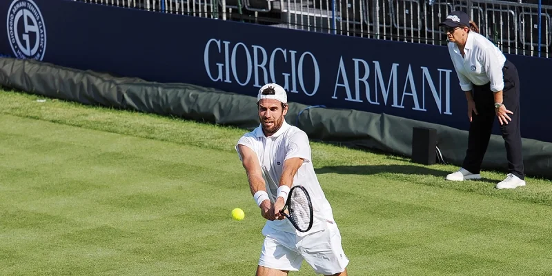 Karen Khachanov - Billy Harris Karen Khachanov - Billy Harris