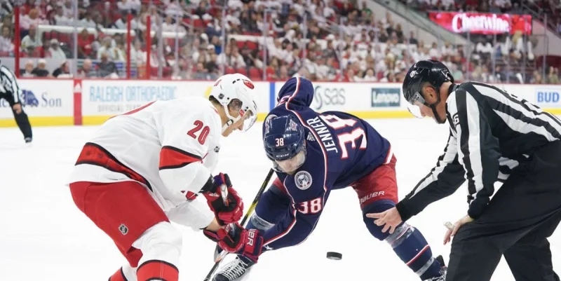Carolina Hurricanes - Columbus Blue Jackets Carolina Hurricanes - Columbus Blue Jackets