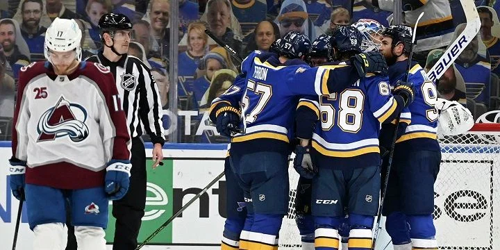 St. Louis Blues - Colorado Avalanche St. Louis Blues - Colorado Avalanche