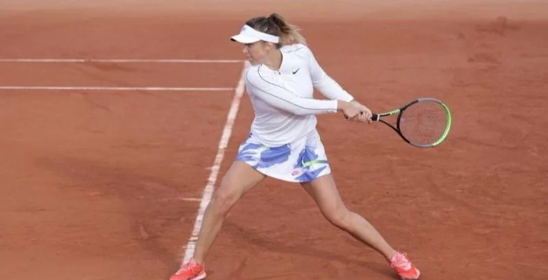 Oceane Babel - Elina Svitolina Oceane Babel - Elina Svitolina